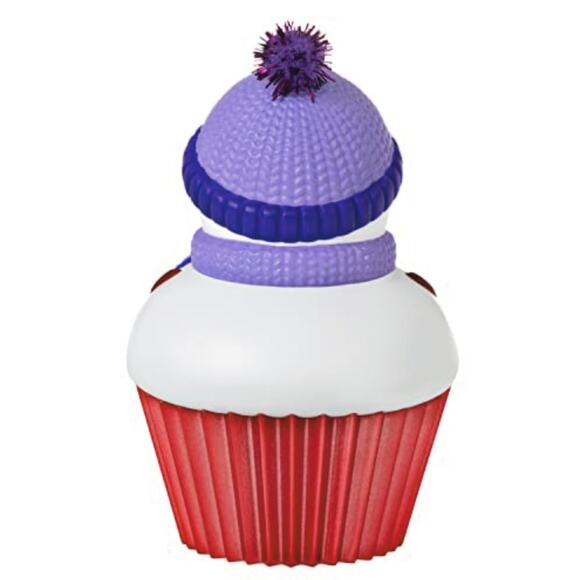 Hallmark Keepsake Christmas Ornament "Mom 2023" Cupcake Snow Mom Collectible NIB - Picture 5 of 7